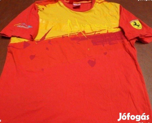 Férfi puma póló Forma1 Alonso Ferrari