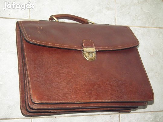 Férfi retró bőrtáska valódi bőr táska nr.20