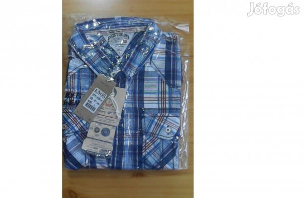 Férfi rövidújjú 2 zsebes nyári ingek eladók