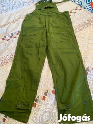 Férfi sötétkék munkaruha szett, 176/50 méret újszerű