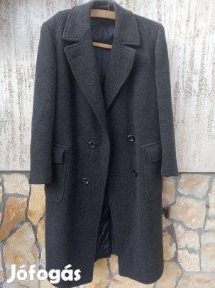 Férfi szövet nagykabát