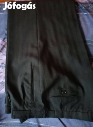 Férfi szövetnadrágok,52-méret,sötétkék,fekete,szép állapotban!/72