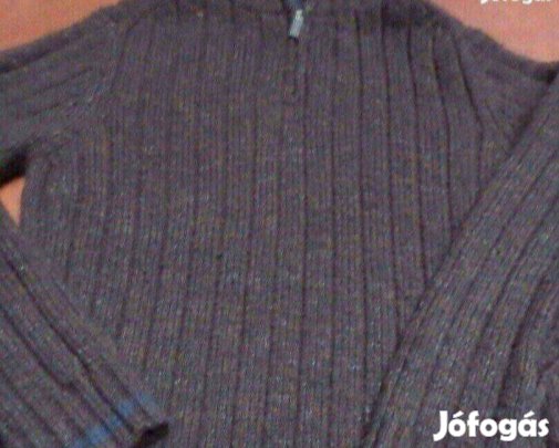 Férfi téli vastag pulóver