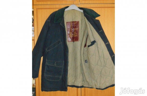 Férfi télikabát, meleg, bélelt, L -es. ST.Moritz. Sportos, újszerű