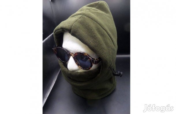 Férfi vadász / horgász jellegű őszi - téli sapka / sál 2 in 1 sapka