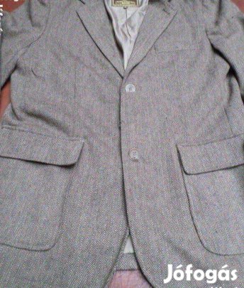 Férfi vadász zakó tweed szövet Új