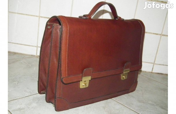 Férfi valódi bőrtáska bőr táska aktatáska kézitáska nr.10
