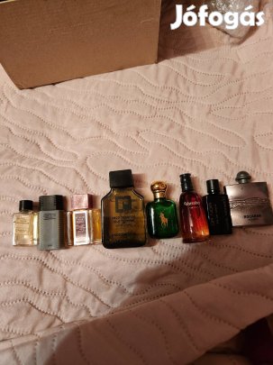 Férfi vintage mini parfümök