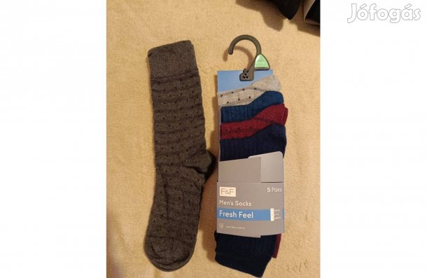 Férfi zokni 39-43, 43-47 méretben