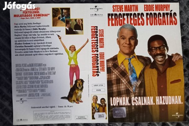 Fergeteges forgatás - vígjáték vhs - Eddie Murphy