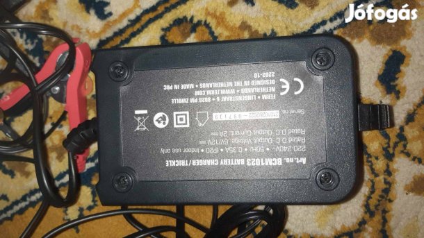 Ferm akkutöltő 12/6 v