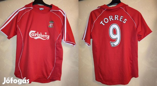 Fernando Torres Liverpool szurkolói piros mez