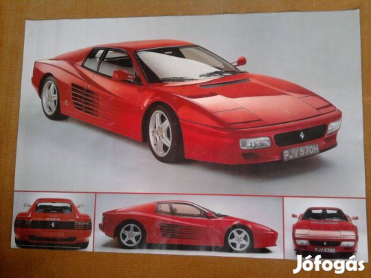 Ferrari 512 TR Testa Rossa poszter