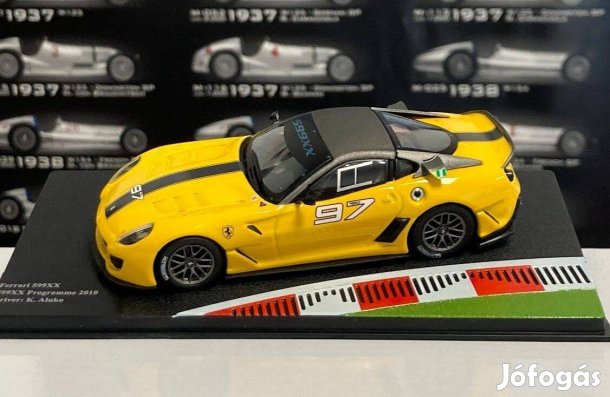 Ferrari 599XX Programme 2010 Nr.97 K. Aluko 1:43 Ixo Altaya