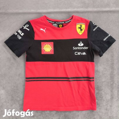 Ferrari F1 Puma Formula-1 póló gyerek 140-es