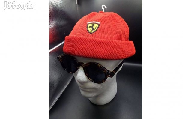 Ferrari F1 szuper Új! címkés One size állítható "dokksapka" / sapka