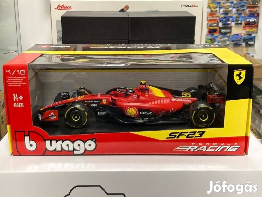 Ferrari SF-23 No.55 Formula 1 2023 Monza Italy GP Sainz 1:18 Bburago