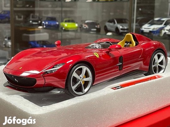 Ferrari SP1 Monza 2018 magma red 1:18 Bburago Signature 18-16909RM