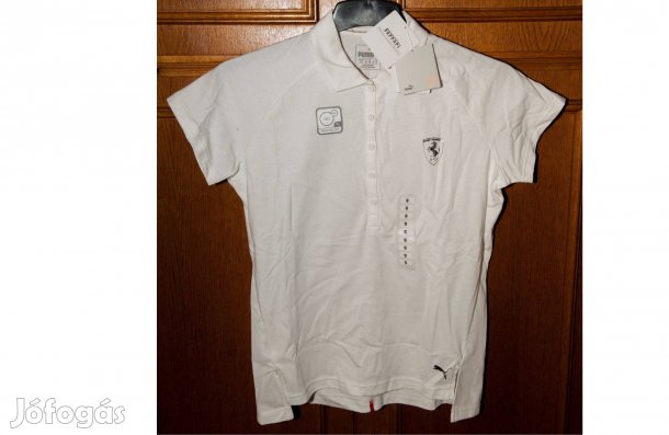 Ferrari eredeti fehér Puma női póló