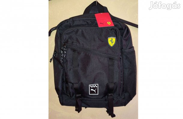 Ferrari eredeti fekete Puma hátizsák