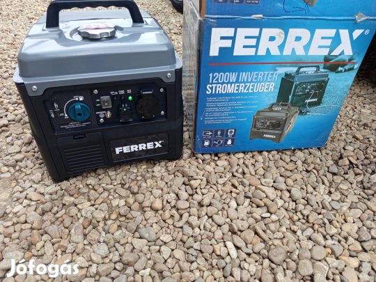 Ferrex 1200w inverteres aggregátor, áramfejlesztő, generátor 