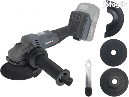 Ferrex Pro szénkefe nélküli sarokcsiszoló flex 20 V LI-ION