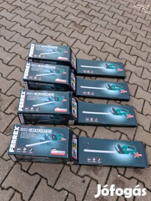 Ferrex akkumlátoros sövényvágó. 