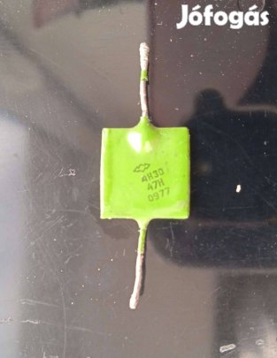 Ferroelectric kondenzátor , orosz , 47 nF. Kis veszteségű
