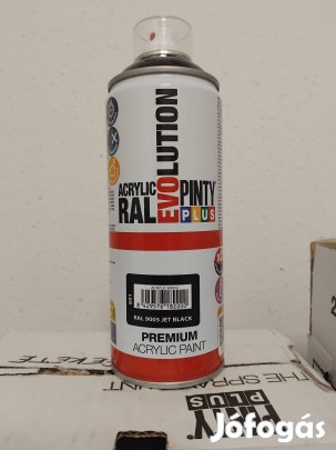 Festék spray fekete rozsdagátlós