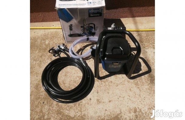 Festékszóró Scheppach ACS 3000 egyszer használt jó állapotban