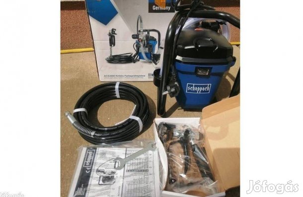 Festékszóró Scheppach ACS 3000 festékszóró rendszer Garanciával
