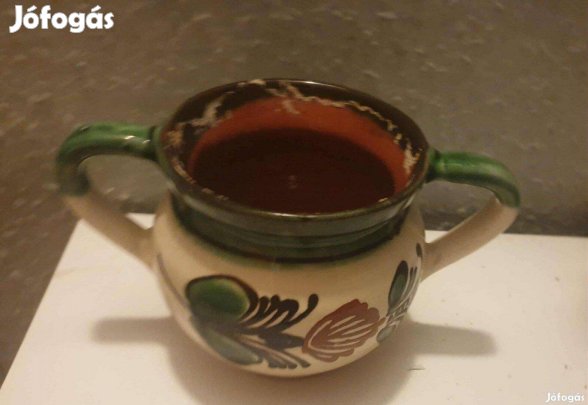 Festett kerámia köcsög eladó