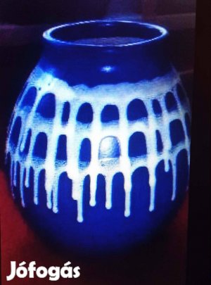 Festett kerámia váza eladó