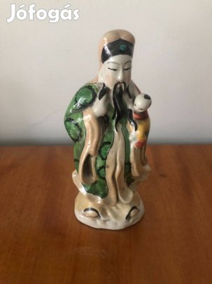 Festett kínai porcelán szobor eladó