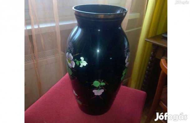 Festett üvegváza eladó