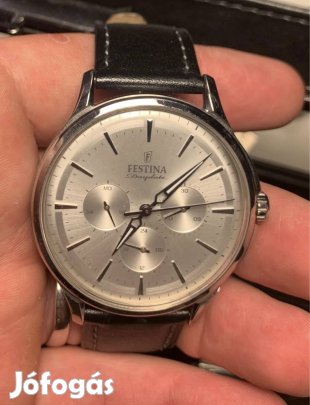 Festina Multifunction Férfi bőrszíjas karóra