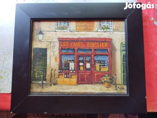 Festmény Izraelböl 25x20 cm