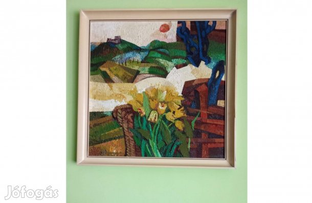 Festmény Mustó János festette