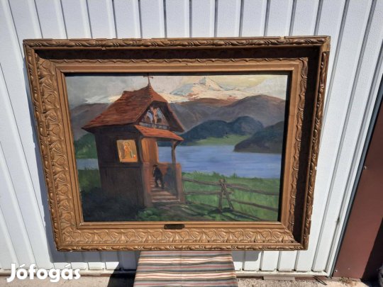 Festmény Zord Arnold: Nagybánya Máramarosi havasokban