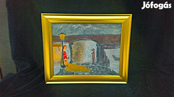 Festmény: Éjszakai árnyak