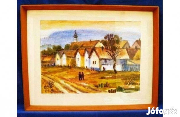 Festmény - Osváth Miklós - Tahi - Szignózott