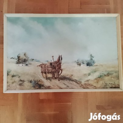 Festmény , ismeretlen művésztől