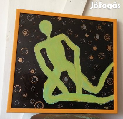 Festmény eladó keretezve