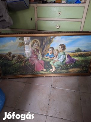 Festmény,eredeti keretben.