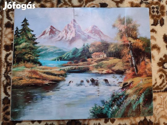 Festmény kép újszerű állapotban