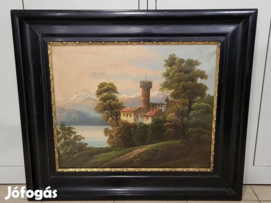 Festmény olaj - vászon 90 x 75 cm