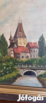 Festmény olajjal vászonra