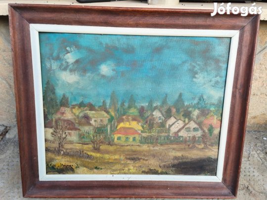 Festmény szőnyi szignóval