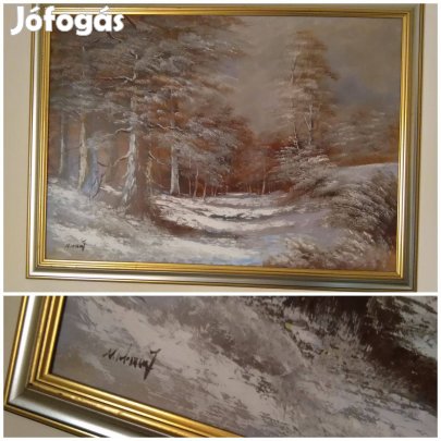 Festmény tájkép 80x50