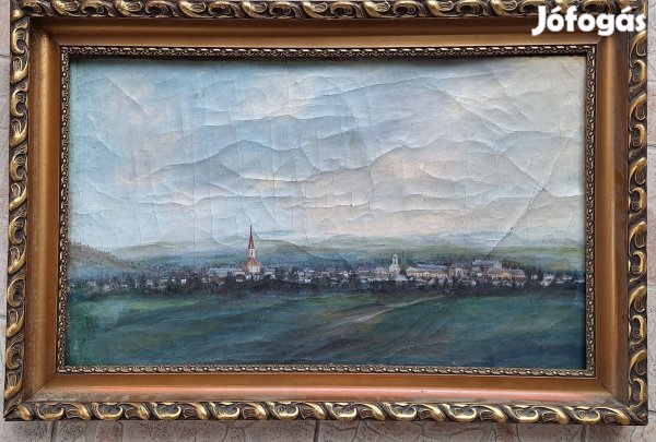 Festmeny vaszon kb . 100 eves